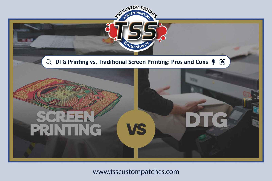 DTG Printing vs. Traditional Screen Printing