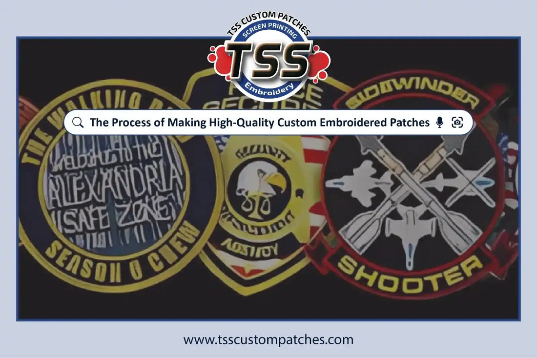 High-Quality Custom Embroidered Patches