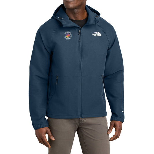 The North Face® Custom Embroidered Barr Lake Hooded Soft Shell Jacket - NF0A8BUF
