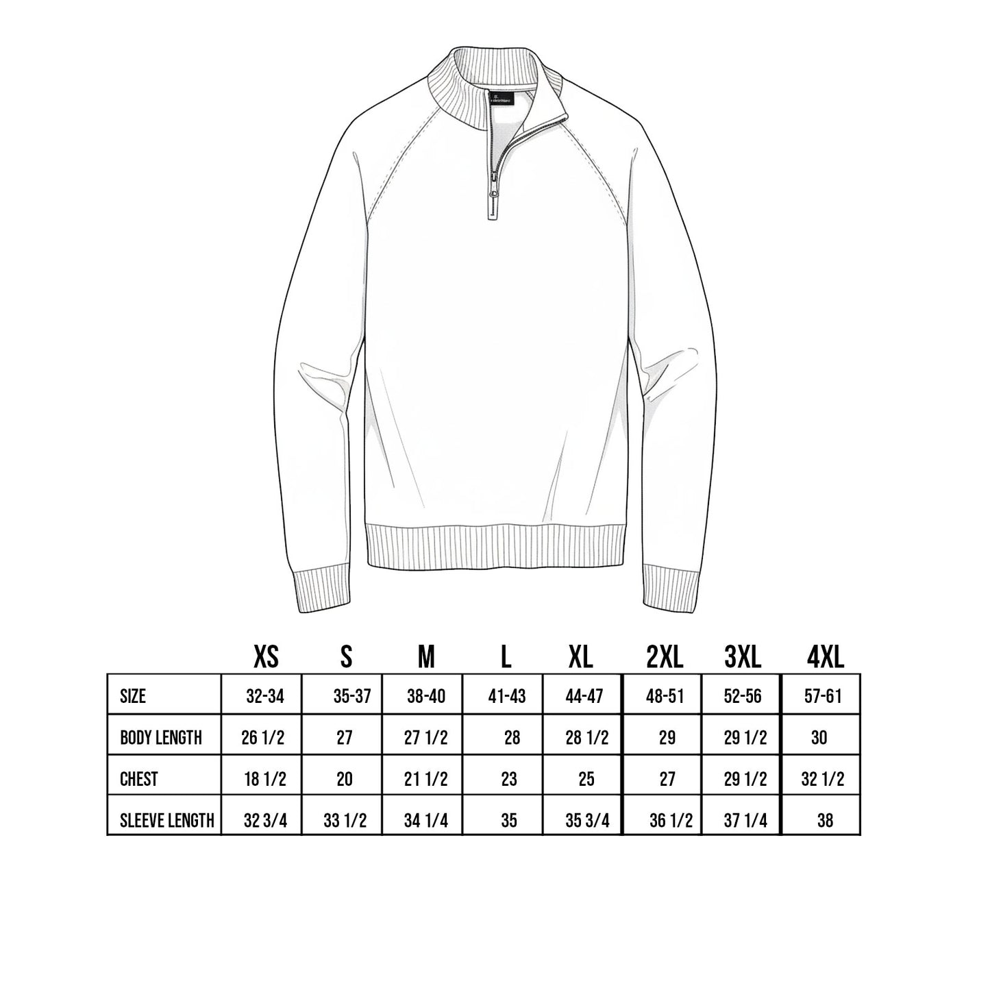 Brooks Brothers® Custom Embroidered Cotton Stretch 1/4-Zip Sweater - BB18402