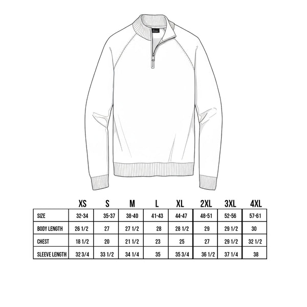 Brooks Brothers® Custom Embroidered Cotton Stretch 1/4-Zip Sweater - BB18402