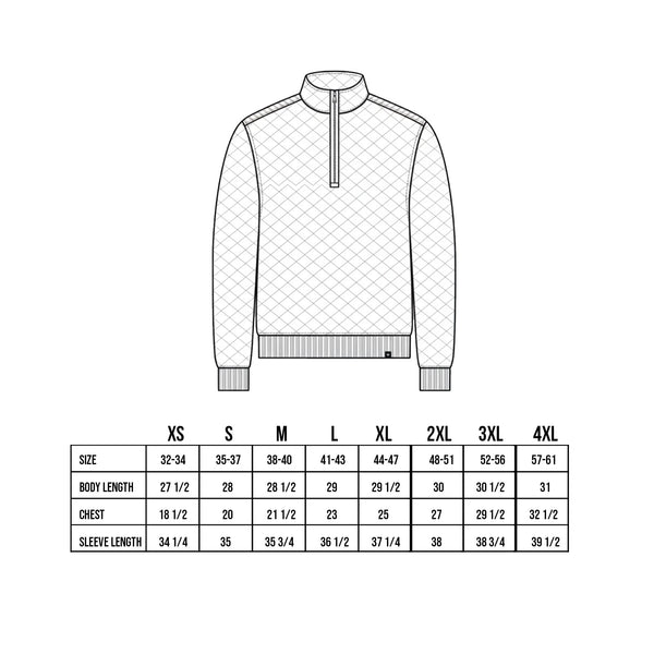 Brooks Brothers® Custom Embroidered Diamond Quilt 1/4-Zip  -  BB18212