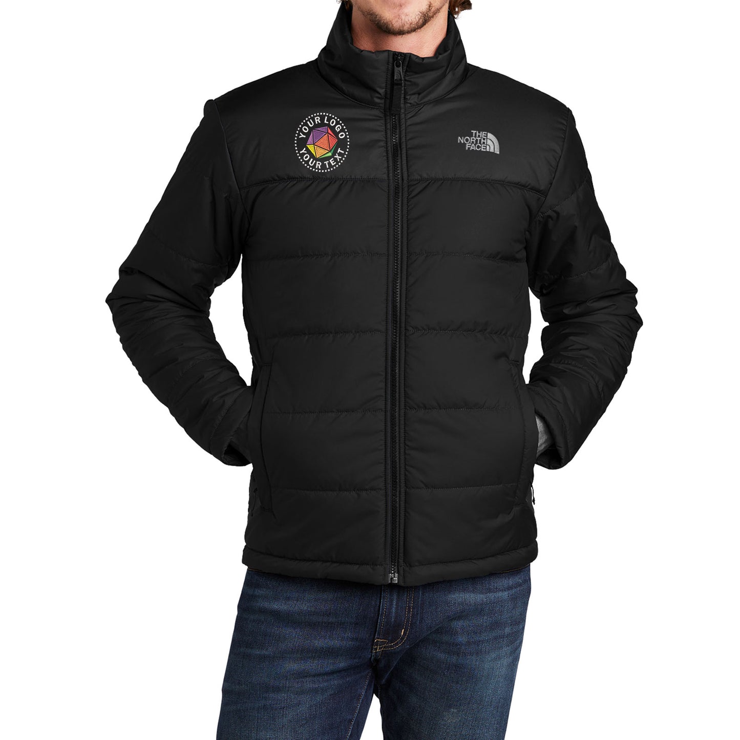 The North Face ® Chest Logo Everyday Insulated Custom Embroidered Jacket - NF0A7V6J