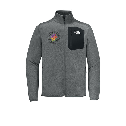 The North Face® Custom Embroidered Dove Creek Full-Zip Fleece Jacket - NF0A8FQN