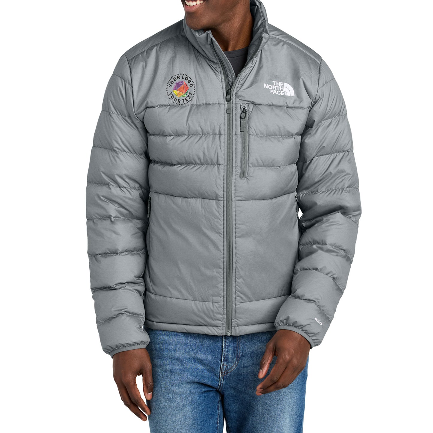 The North Face® Custom Embroidered Down Hybrid Jacket - NF0A7V4F