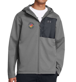 Under Armour Custom Embroidered Men's ColdGear® Infrared Shield 2.0 Hooded Jacket - 1371587