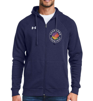 Under Armour Custom Embroidered Men's Rival Fleece Full-Zip - 1379767