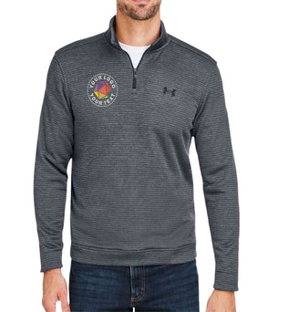 Under Armour Custom Embroidered Men's Storm Sweater Fleece Quarter-Zip Pullover - 1373674