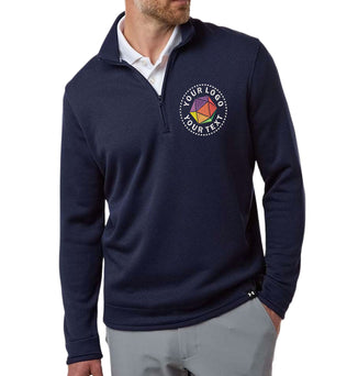 Under Armour Custom Embroidered Men's Storm Sweater Fleece Quarter-Zip Pullover - 1383256