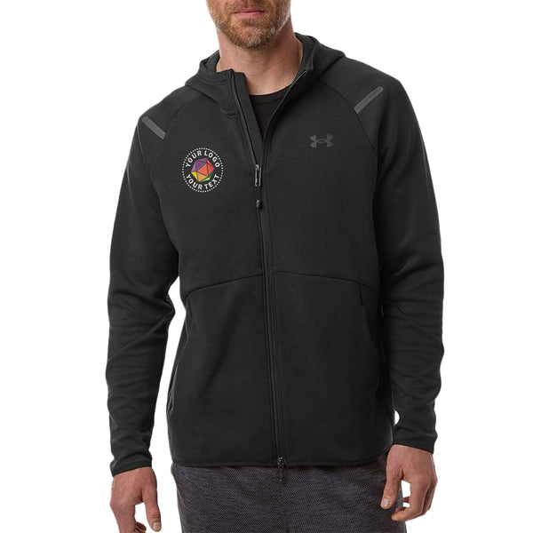 Under Armour Custom Embroidered Men's Unstoppable Fleece Full-Zip - 1379806
