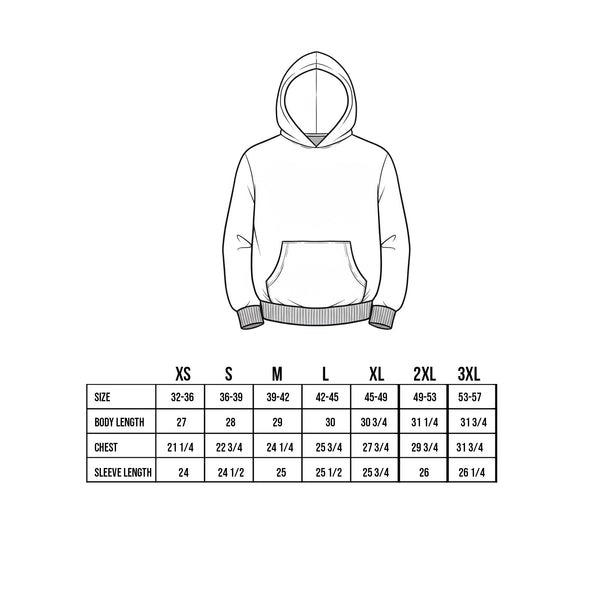 Next Level Apparel® Custom Printed Heavyweight Hoodie - NL9307