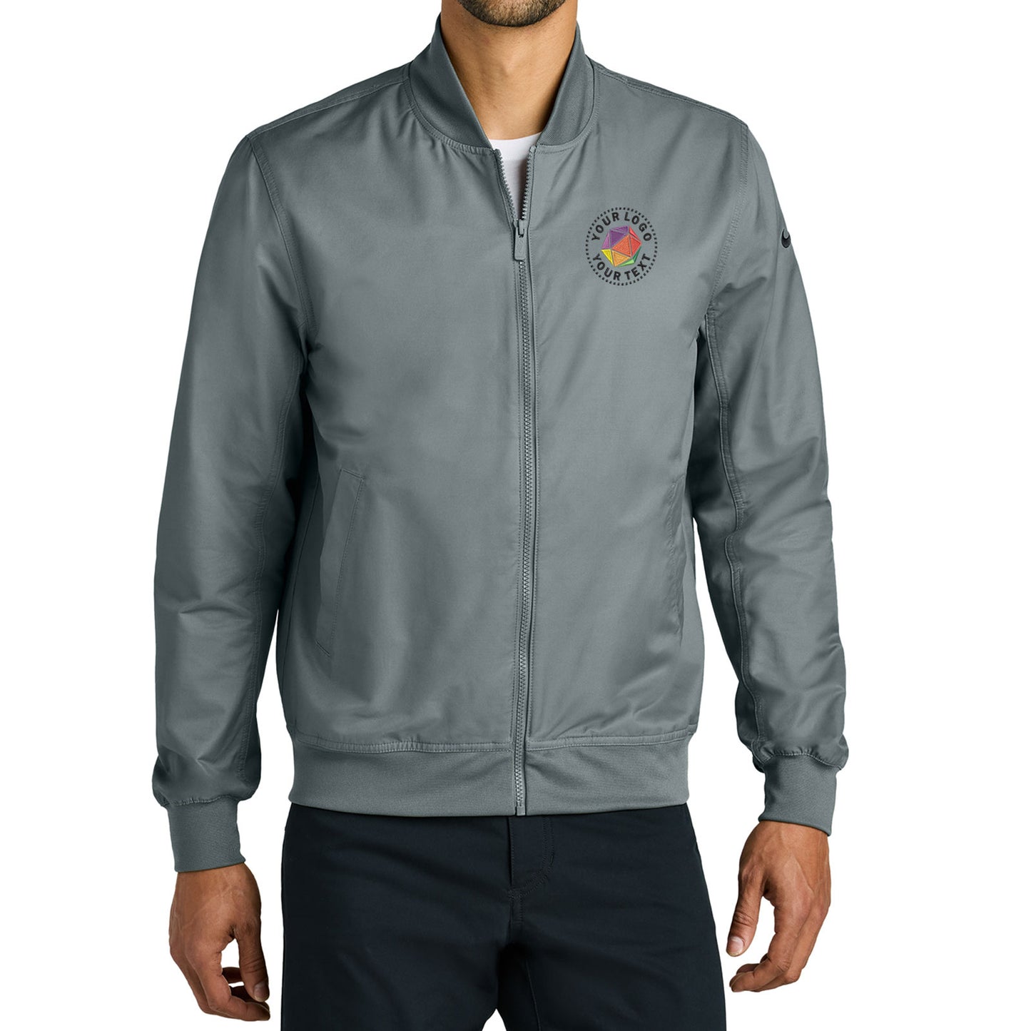 Nike Custom Embroidered Bomber Jacket - NKFQ4759