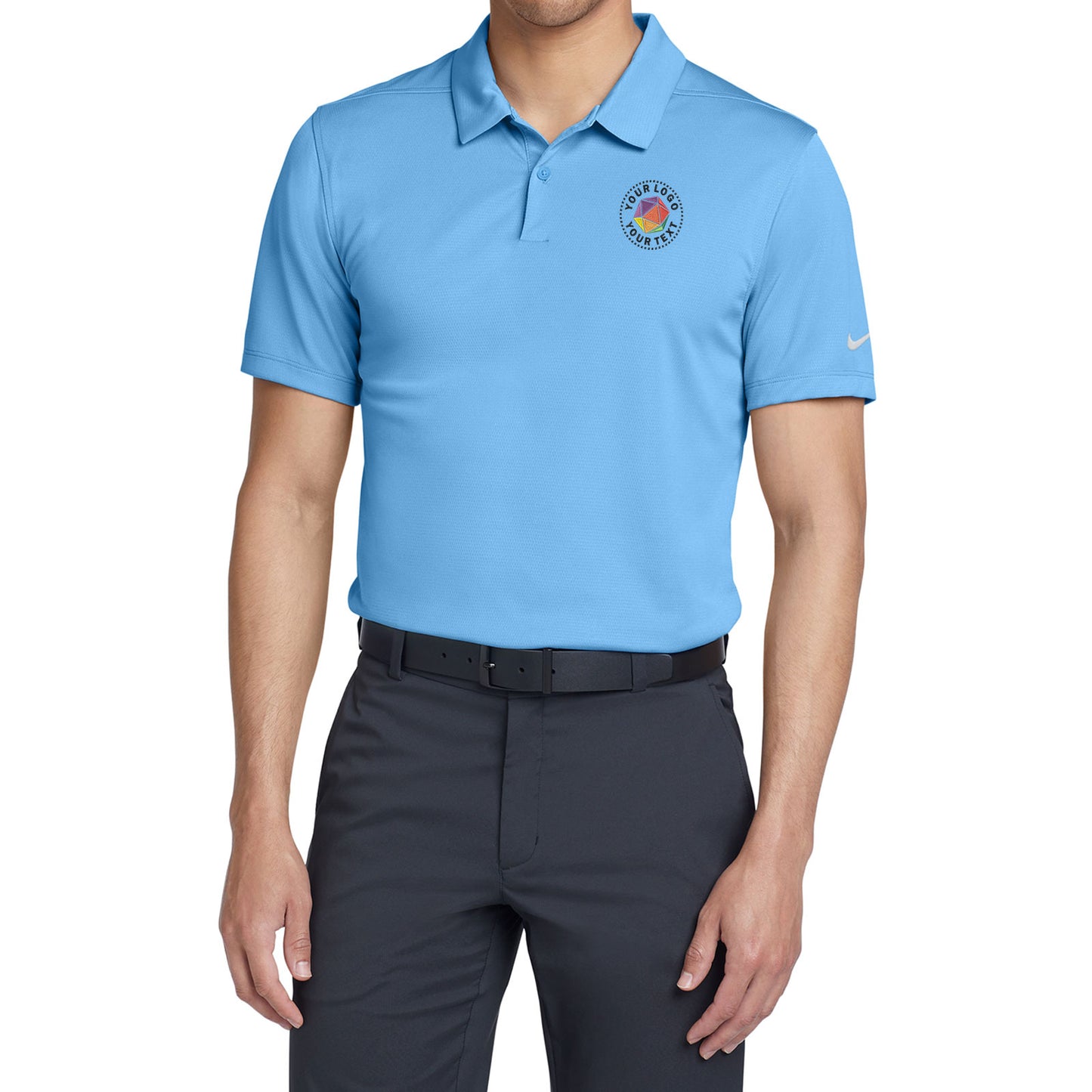 Nike Custom Embroidered Dry Essential Solid Polo - NKBV6042