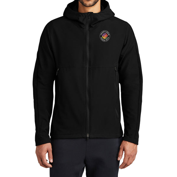 Nike Custom Embroidered Hooded Soft Shell Jacket - NKDR1543