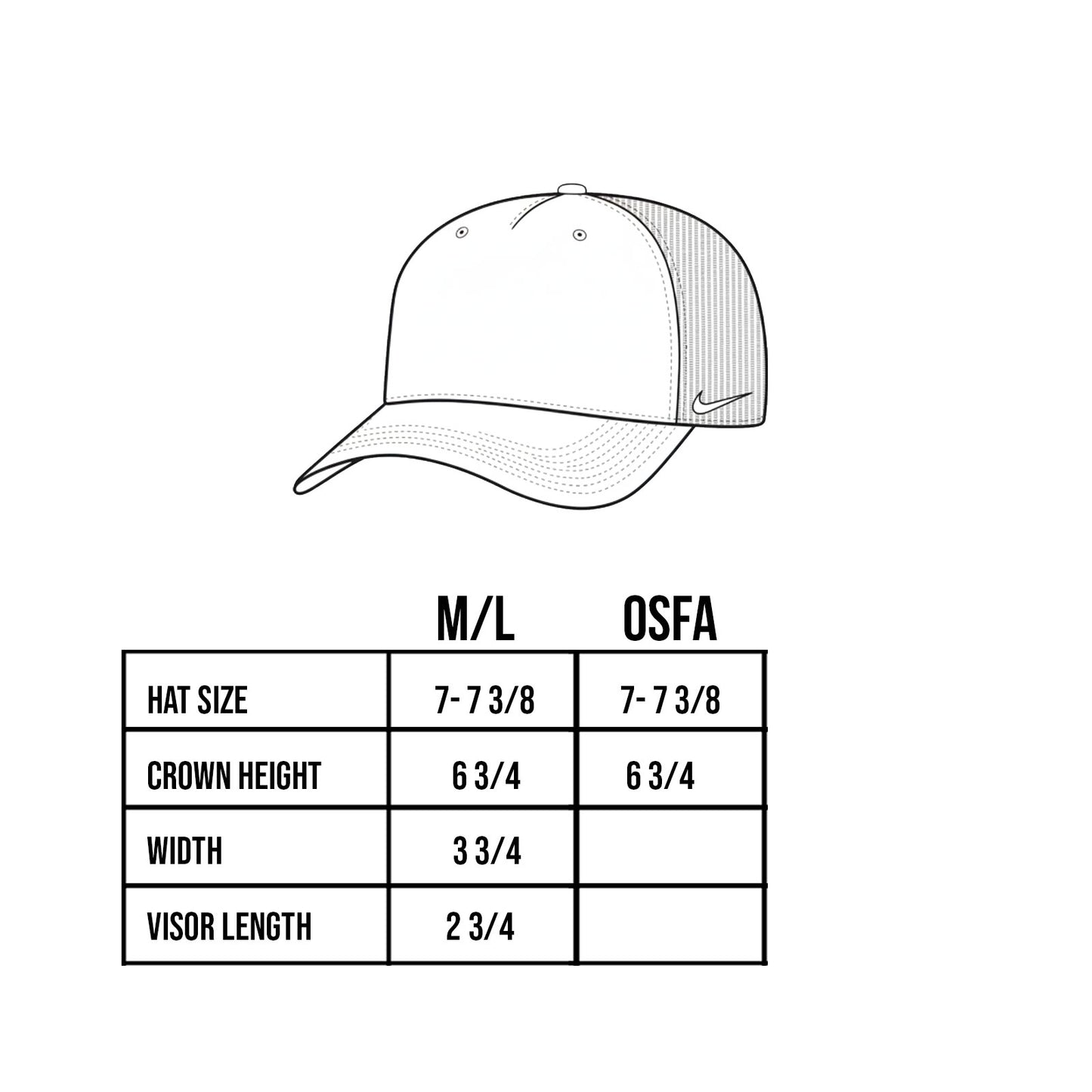 Nike Custom Embroidered Snapback Mesh Trucker Cap - NKFN9893