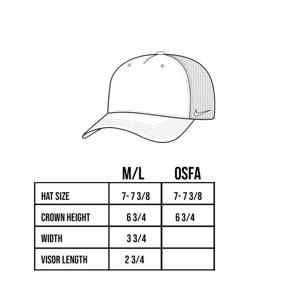 Nike Custom Embroidered Snapback Mesh Trucker Cap - NKFN9893