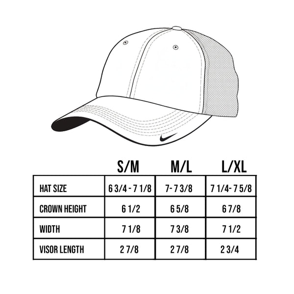 Nike Custom Embroidered Stretch-to-Fit Mesh Back Cap - NKFB6448