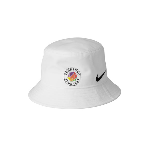 Nike Custom Embroidered Swoosh Bucket Hat - NKBFN6319