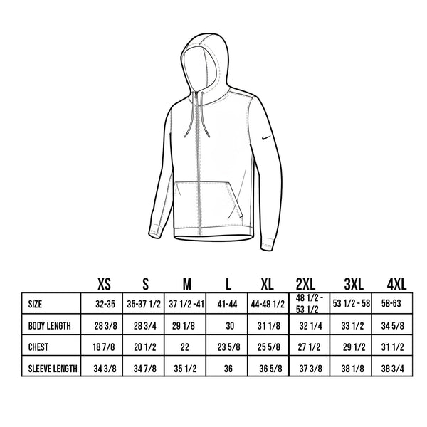 Nike Custom Embroidered Therma-FIT Full-Zip Fleece Hoodie - NKAH6259