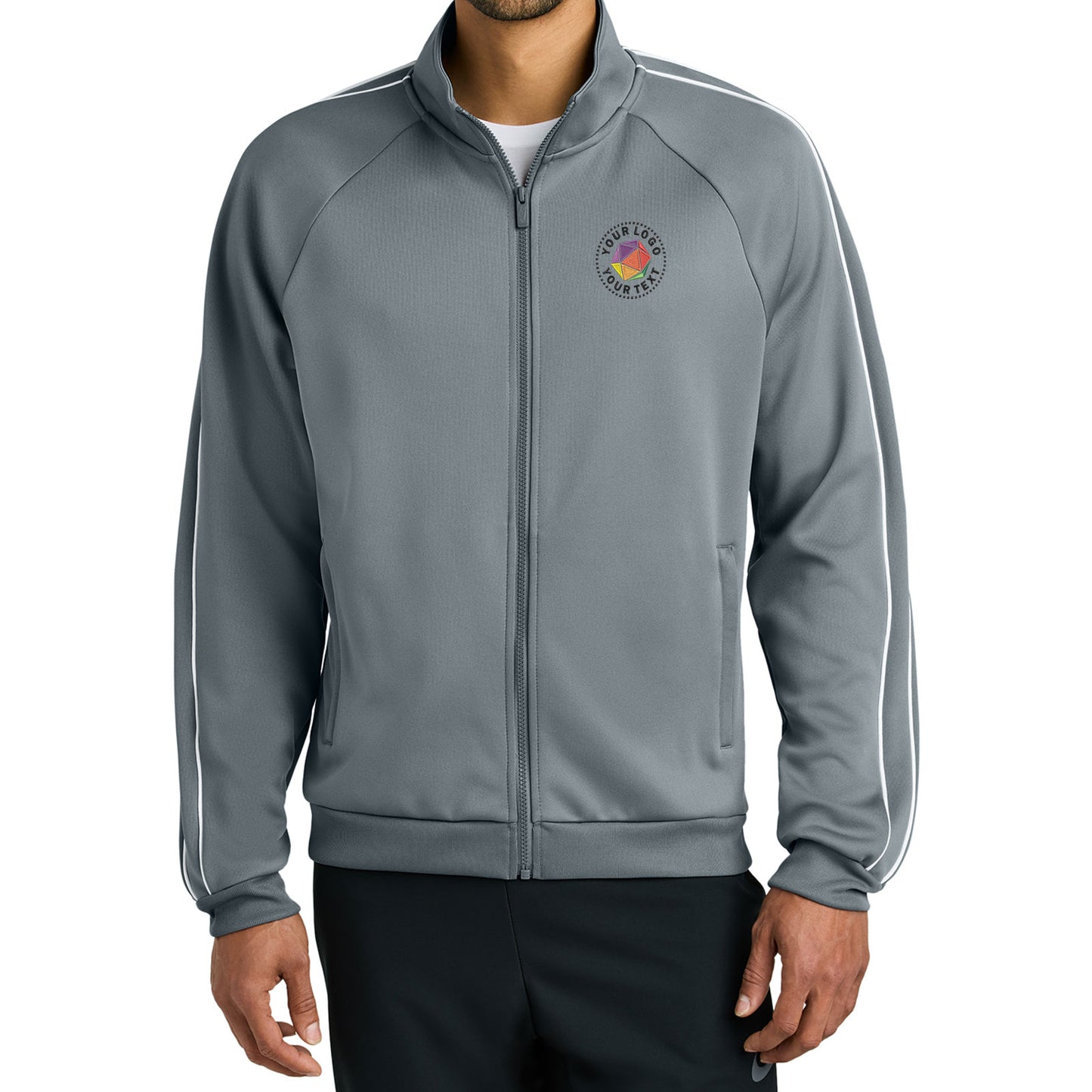 Nike Custom Embroidered Track Jacket - NKFQ4758