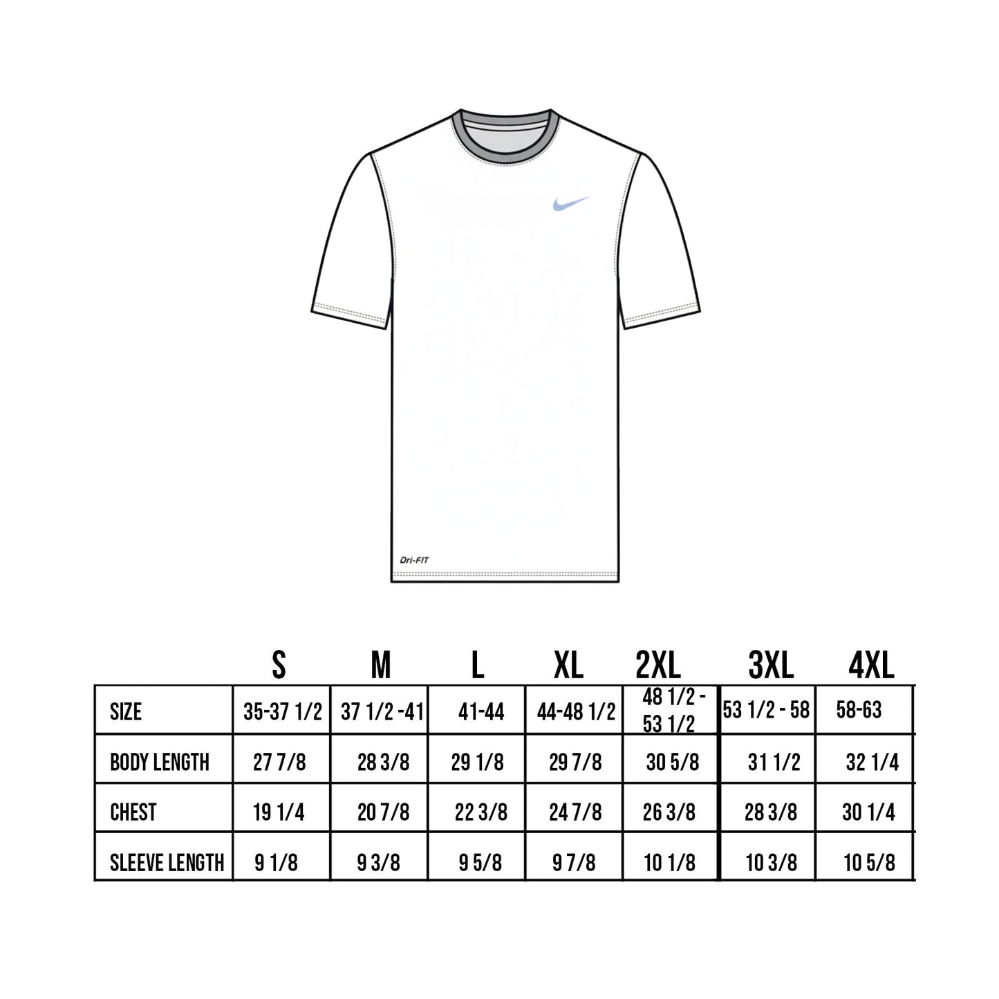 Nike Custom Embroidered Team rLegend Tee - DV7299