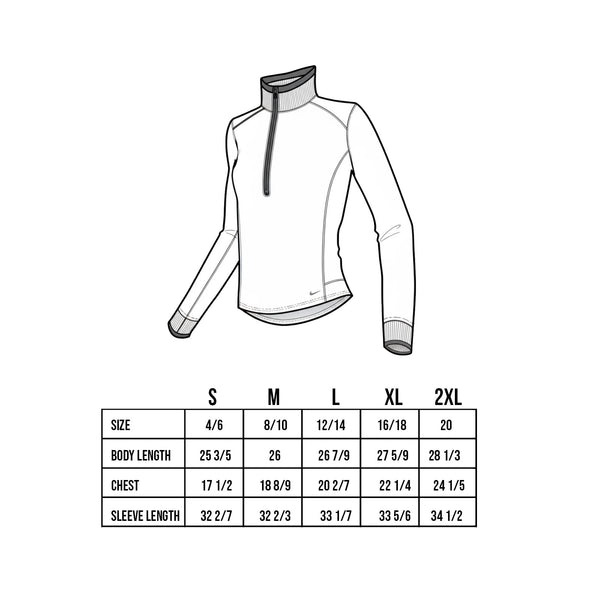 Nike Custom Embroidered Women's Dri-FIT 1/2-Zip Cover-Up - 578674