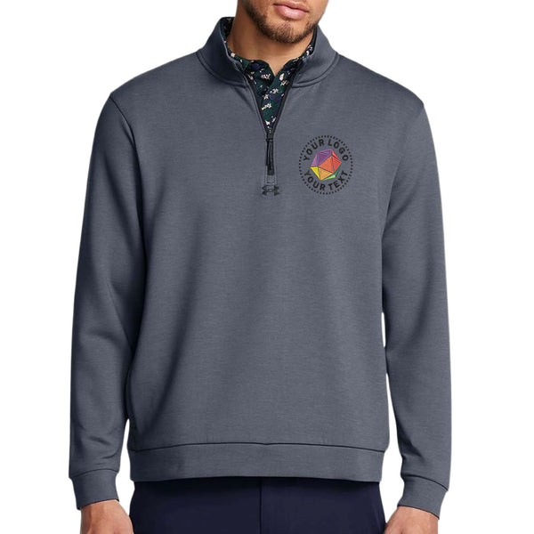 Under Armour Custom Embroidered Men's Drive Midlayer Quarter-Zip Pullover - 1387124
