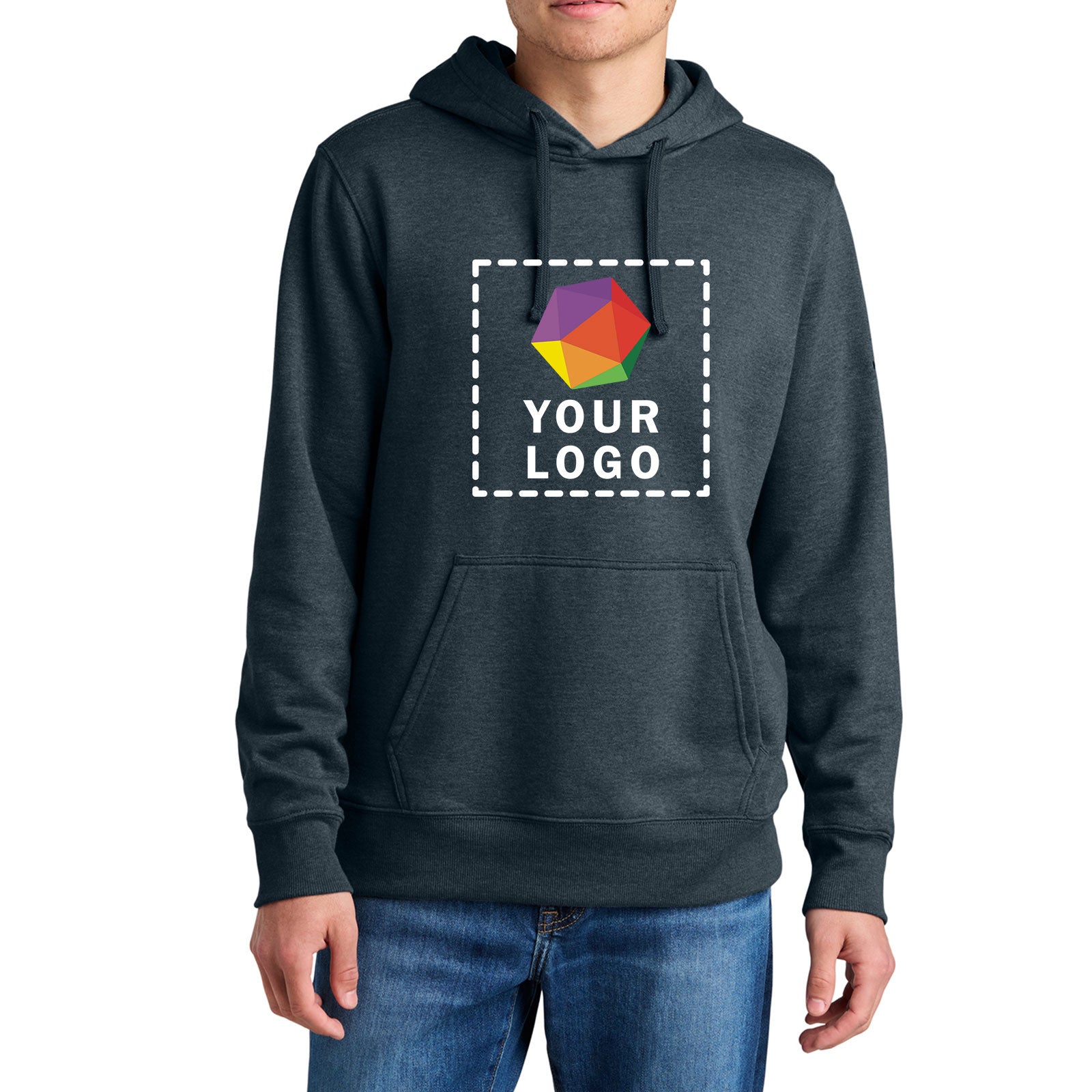 The North Face® Sleeve Logo Pullover Custom Printed Hoodie - NF0A8AU0