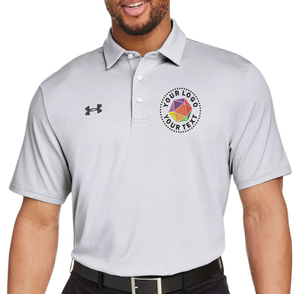 Under Armour Custom Embroidered Men's Destin Drive Striped Performance Polo - 1389853