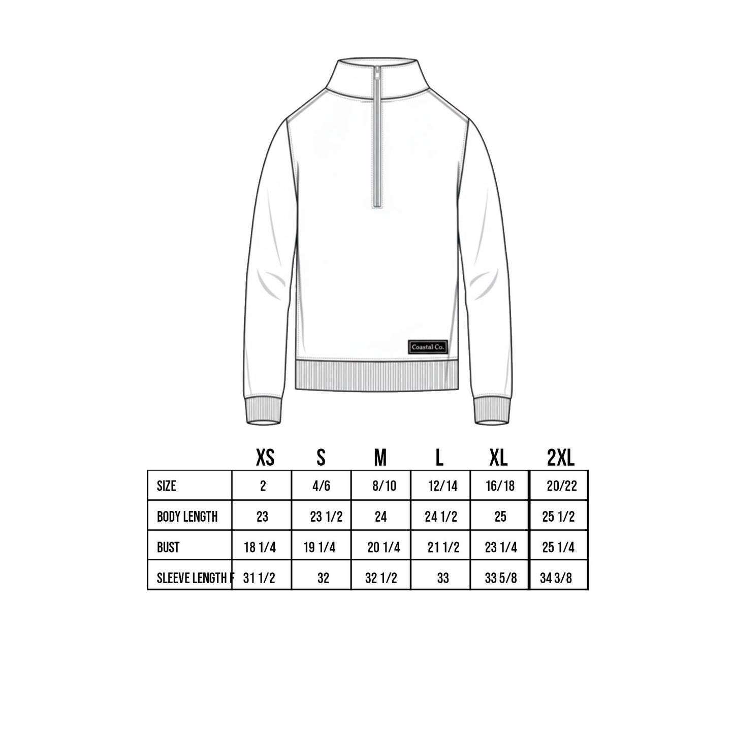 TravisMathew Custom Embroidered Women’s Ocean Villa 1/4-Zip - TMA41428