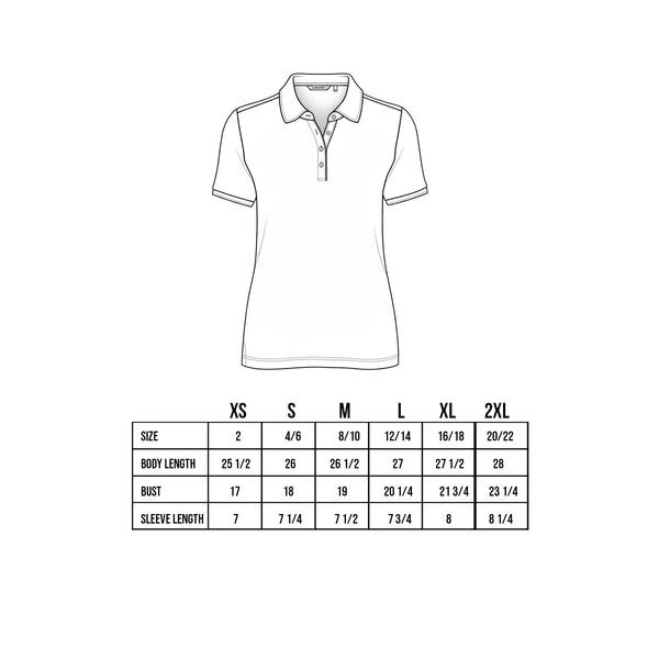 TravisMathew Custom Embroidered Women's Oceanside Solid Polo - TM1WW001