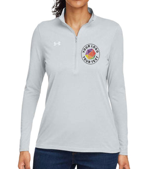 Under Armour Custom Embroidered Women's Team Tech™ Half-Zip Pullover - 1376862
