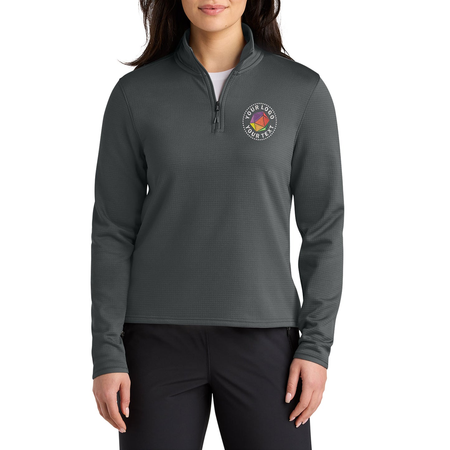 The North Face® Custom Embroidered Women’s Aim 1/4-Zip Fleece - NF0A8FQK