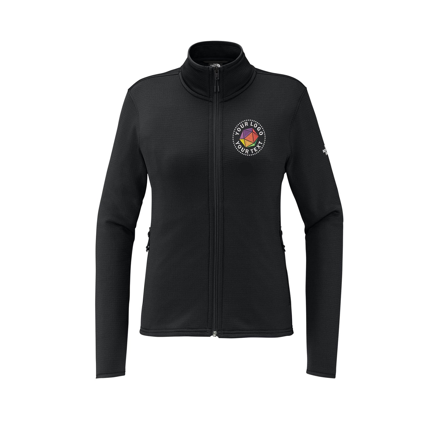 The North Face® Custom Embroidered Women’s Aim Full-Zip Fleece Jacket - NF0A8FQJ