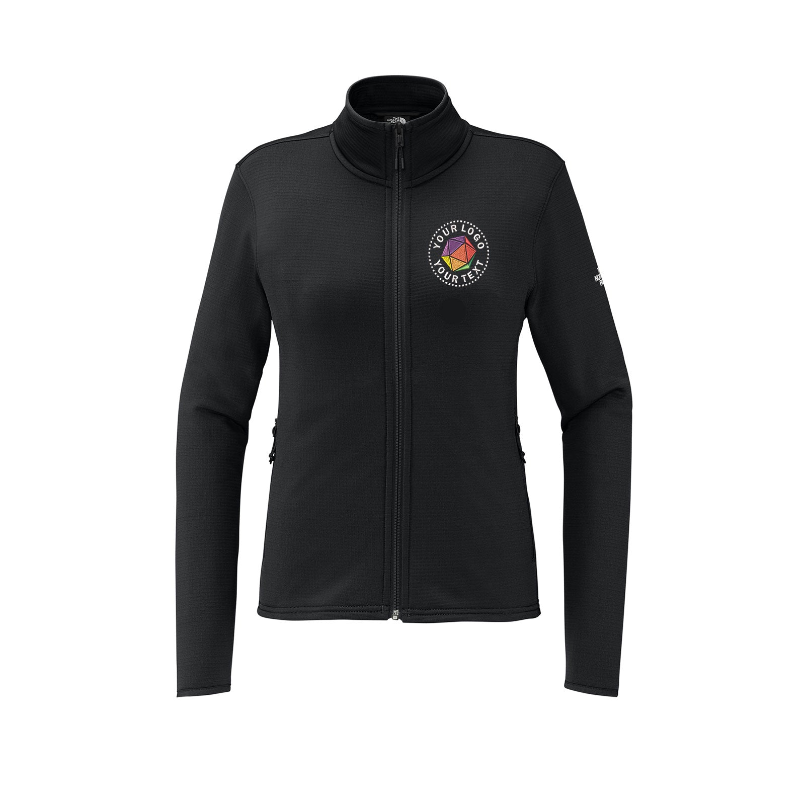 The North Face® Custom Embroidered Women’s Aim Full-Zip Fleece Jacket - NF0A8FQJ
