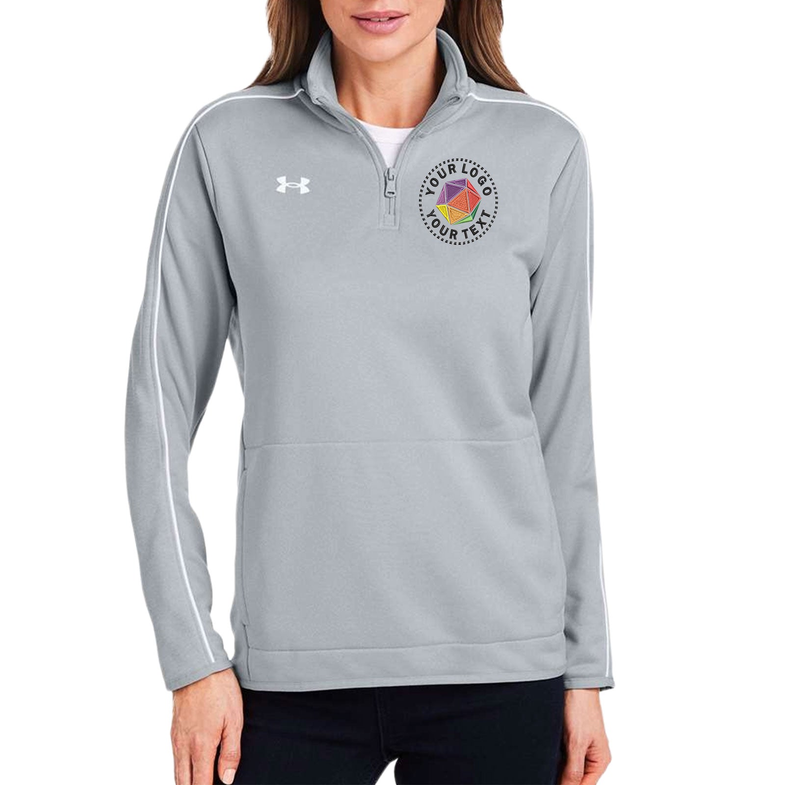 Under Armour Custom Embroidered Women's Command 2.0 Quarter-Zip Pullover - 1383274