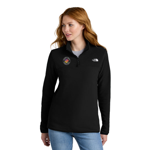 The North Face® Custom Embroidered Women's Glacier 1/4-Zip Fleece - NF0A7V4M