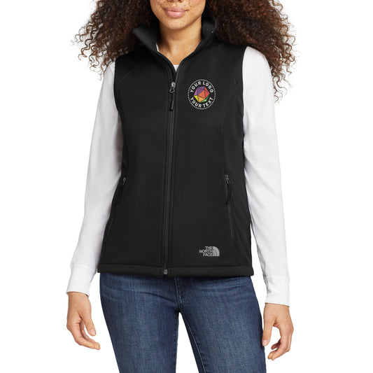 The North Face® Custom Embroidered Women's Ridgewall Soft Shell Vest - NF0A3LH1