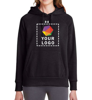 Under Armour Custom Printed Women's Rival Fleece Hooded Sweatshirt - 1379500