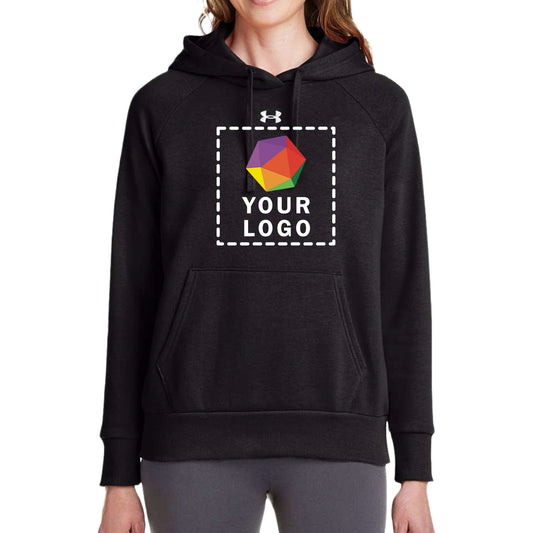 Under Armour Custom Printed Women's Rival Fleece Hooded Sweatshirt - 1379500