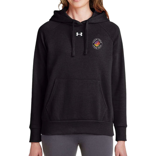 Under Armour Custom Embroidered Women's Rival Fleece Hooded Sweatshirt - 1379500