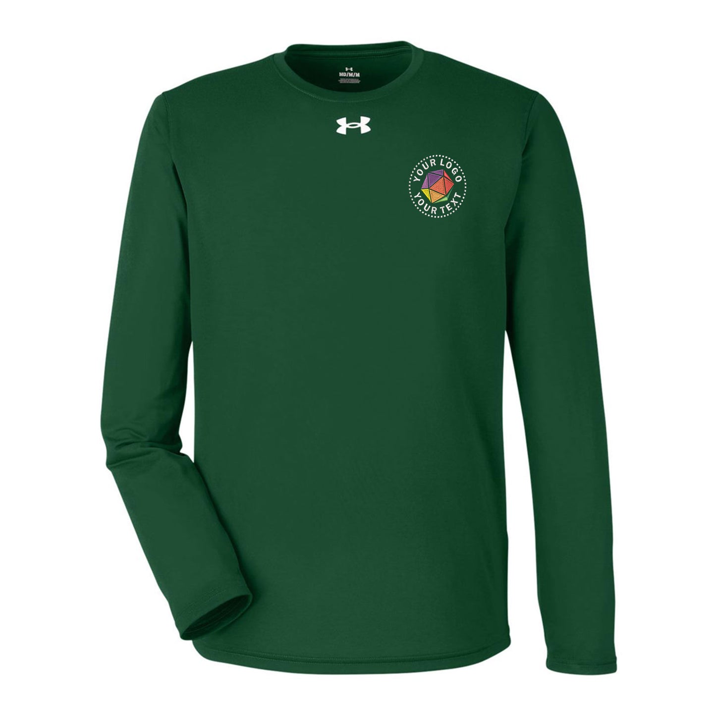 Under Armour Custom Embroidered Men's Team Tech™ Long Sleeve T-Shirt - 1376843