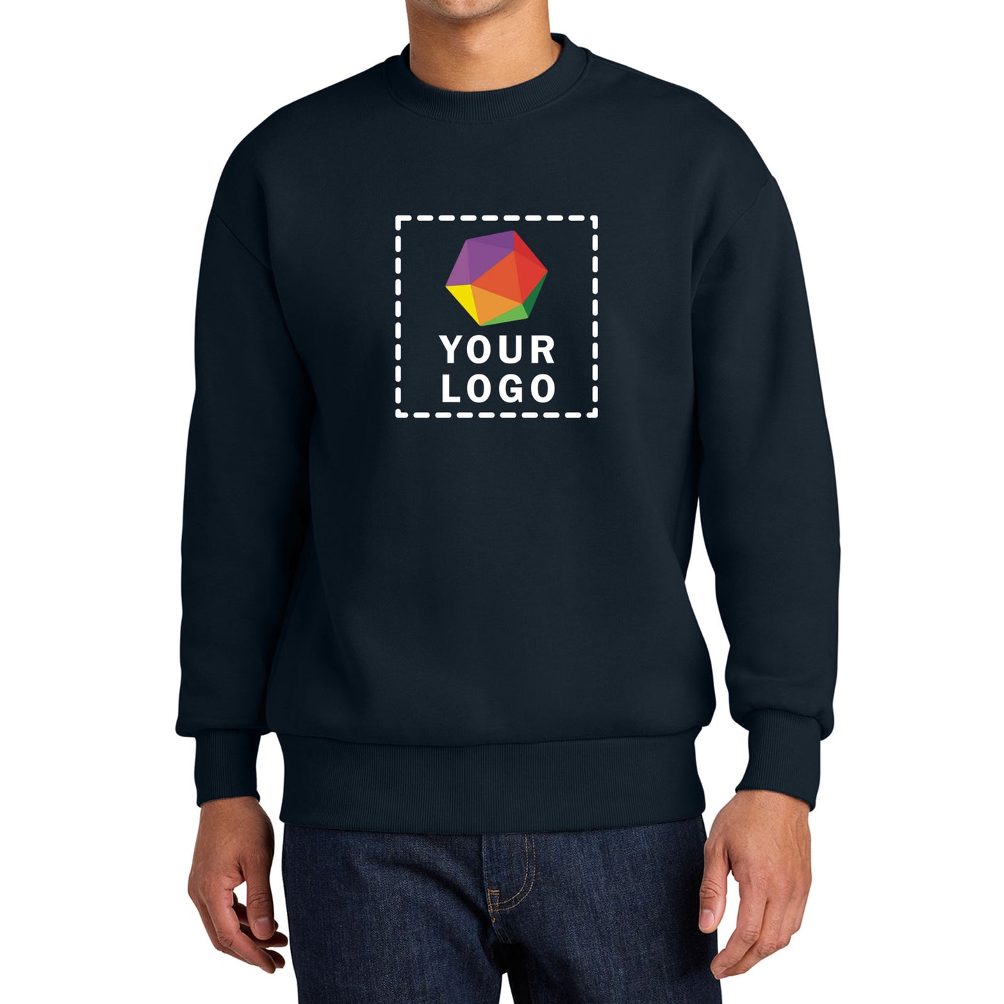 Next Level Apparel® Heavyweight Custom Printed Sweatshirt - NL9007