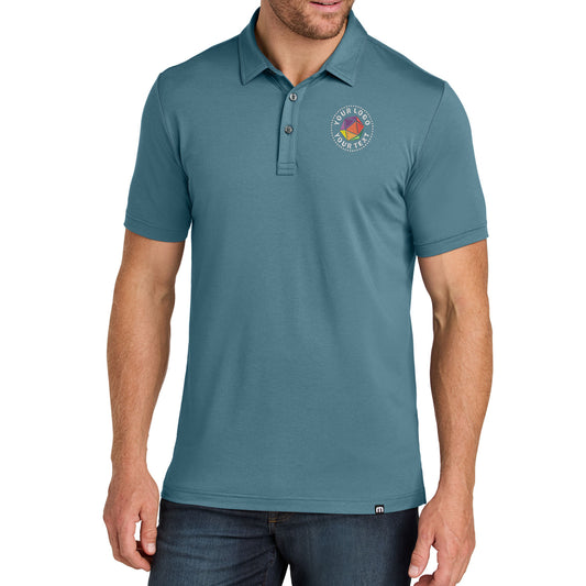 TravisMathew Custom Embroidered Glenview Solid Polo - TMA41461