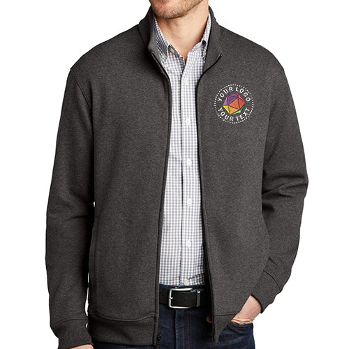 Port Authority® Custom Embroidered Interlock Full-Zip - K809