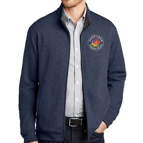 Port Authority® Custom Embroidered Interlock Full-Zip - K809