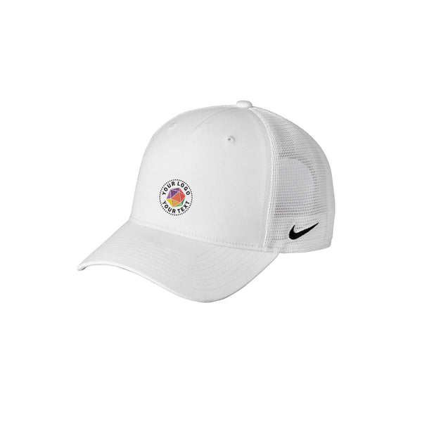 Nike Custom Embroidered Snapback Mesh Trucker Cap - NKFN9893