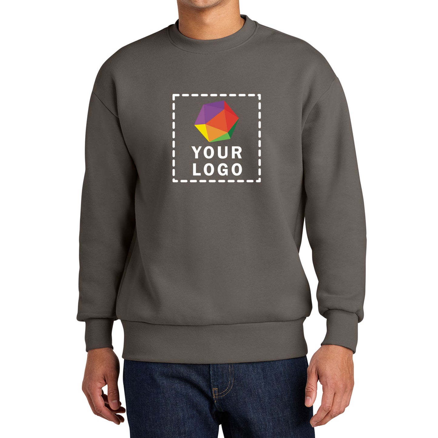 Next Level Apparel® Heavyweight Custom Printed Sweatshirt - NL9007