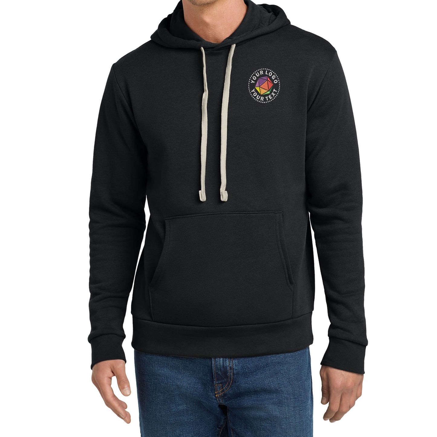 Next Level Apparel® Custom Embroidered Adult Santa Barbara Pullover Hoodie - NL9303