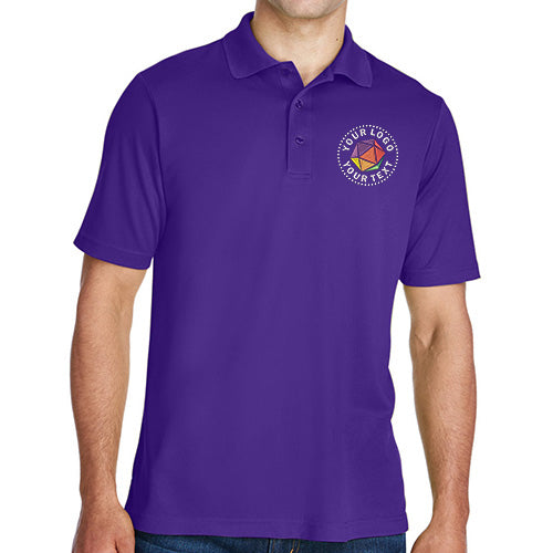 CORE365 Men's Origin Performance Custom Embroidered Piqué Polo - 88181